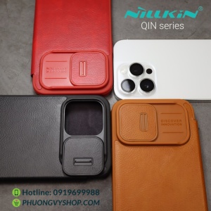 Bao da iPhone 15 Pro 6.1" - NILLKIN QIN series
